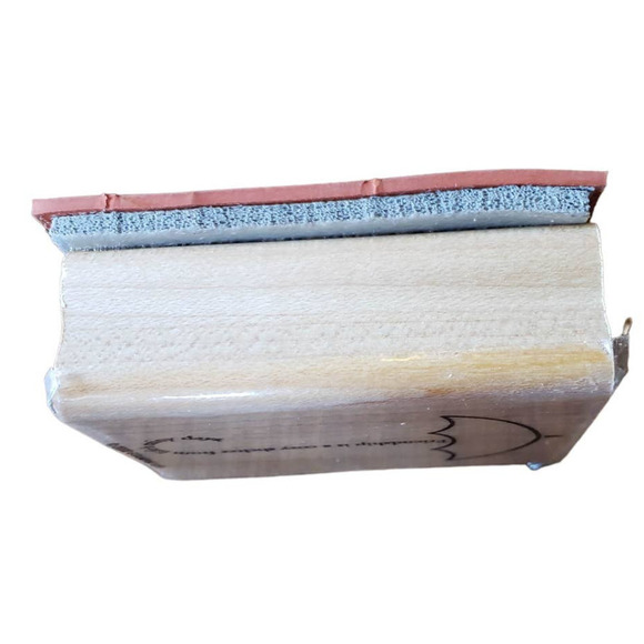 Stampin Up Umbrella Friendship is a Cozy Shelter Wood Mounted Rubber Stamp - Picture 7 of 7